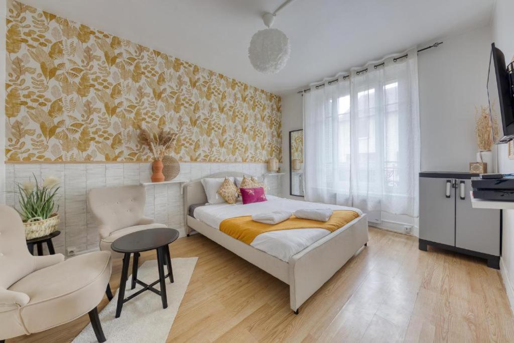 Studio Cosy Proche Paris, Stade De France Пиерфитл-сюр-Сен Екстериор снимка